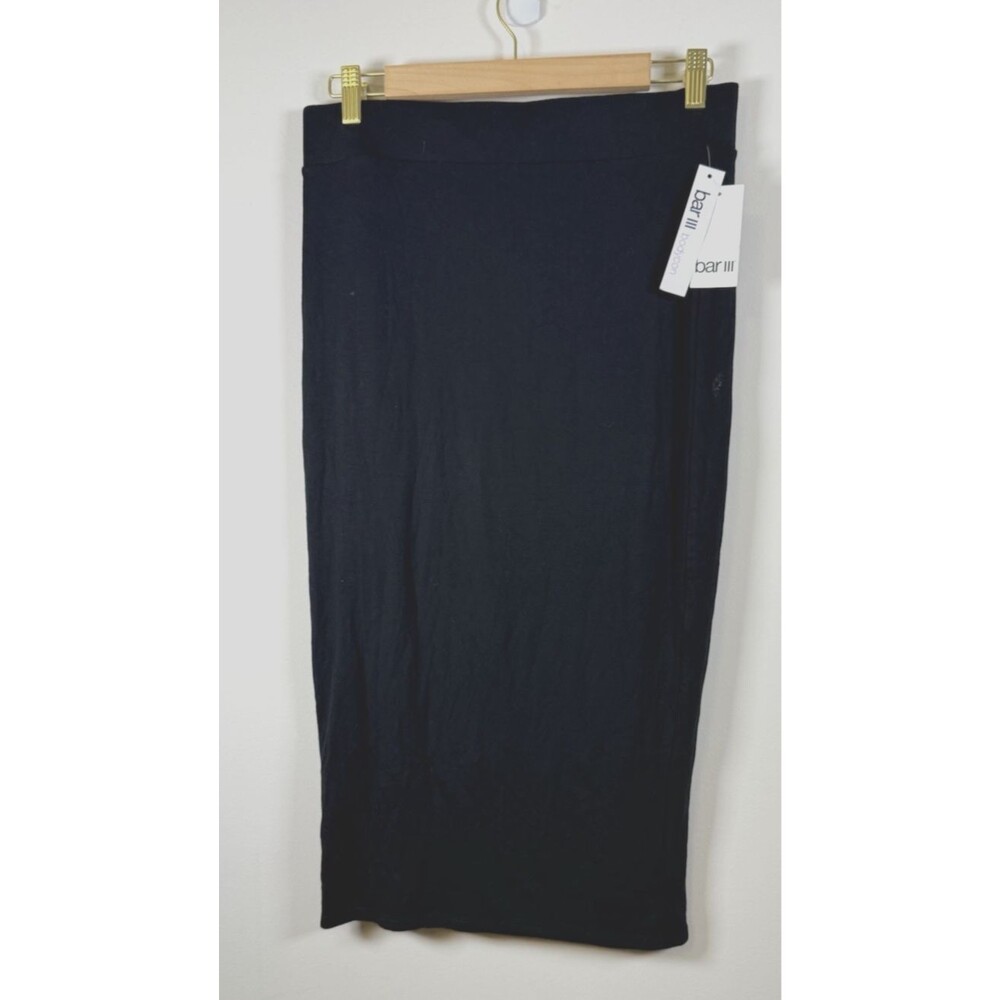 NWT BAR III Maxi Skirt Black -Size Medium